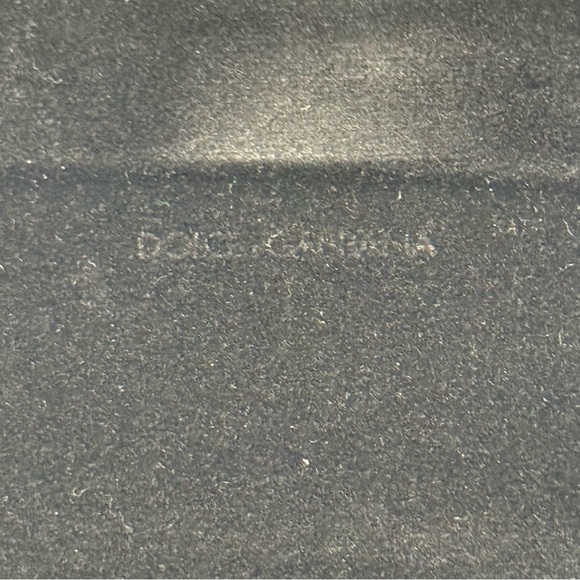 Dolce & Gabbana Black Fabric Eyeglass Case - Picture 5 of 6
